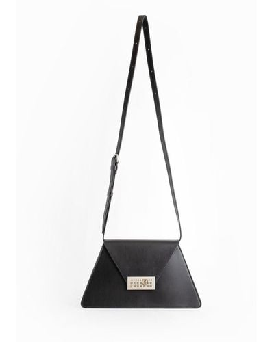 MM6 by Maison Martin Margiela 'Numeric Medium' Shoulder Bag - Black
