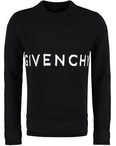 Givenchy Jacquard Sweater - Black