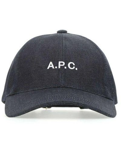 A.P.C. Charlie Hat - Blue