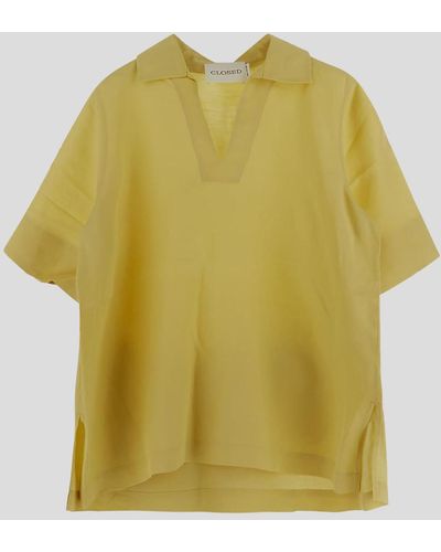 Closed T-Shirts And Polos - Yellow