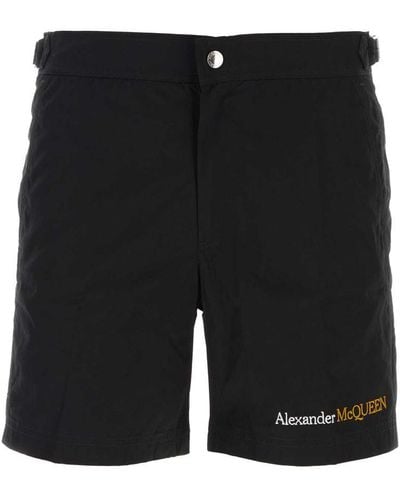 Alexander McQueen Shorts - Black