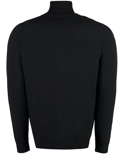 Drumohr Turtleneck Shirt - Black