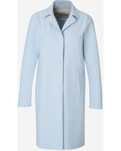Herno First-Act Technical Coat - Blue