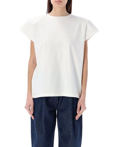 Magda Butrym Cotton T-Shirt - White