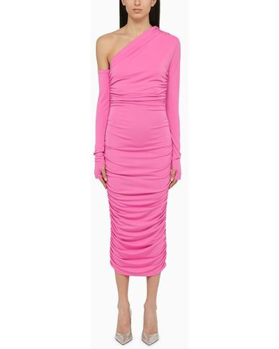 ANDAMANE Olimpia Midi Dress - Pink