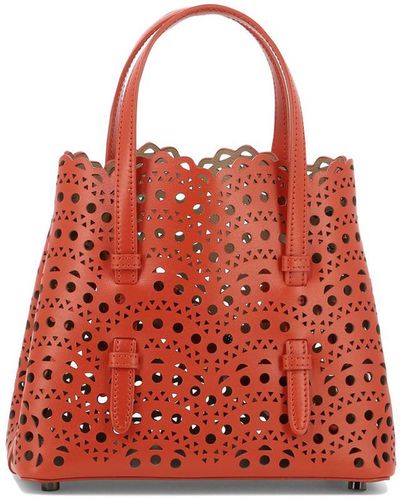 Alaïa "Mina 20" Handbag - Red