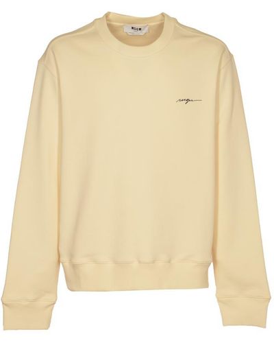 MSGM Jumpers - Natural