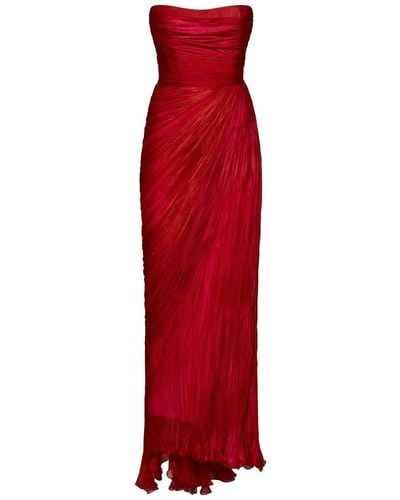 Maria Lucia Hohan Audrey Midi Dress - Red
