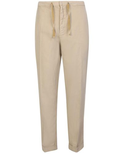 Officine Generale Trousers - Natural