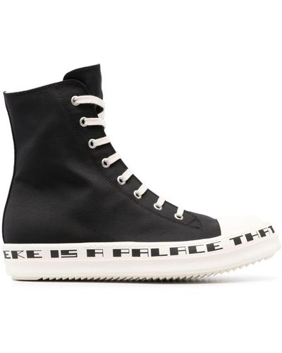 Rick Owens DRKSHDW Cargo Sneakers - Black