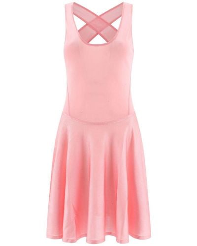 Alaïa Flared Dress - Pink
