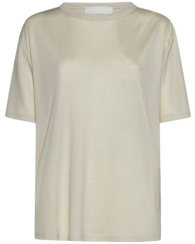 Studio Nicholson Ribbed Jersey T-Shirt - White