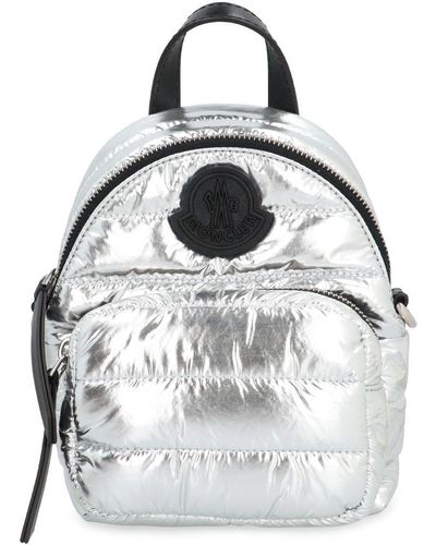 Moncler Kilia Fabric Shoulder Bag - Metallic