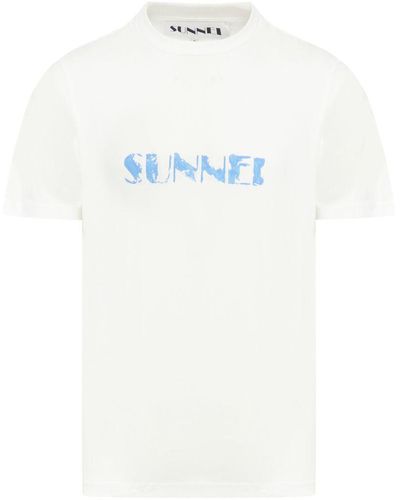 Sunnei T-shirts - White