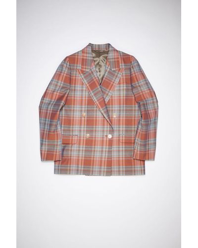 Acne Studios Tailored Suit Jacket - Multicolor