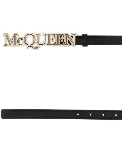 Alexander McQueen Belt - White