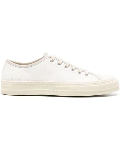 Common Projects Tournament Canvas Sneakers - White