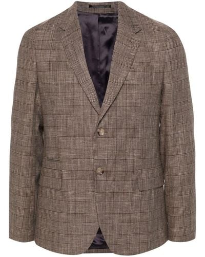 Paul Smith Two Buttons Jacket - Brown
