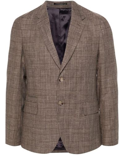 Paul Smith Two Buttons Jacket - Brown