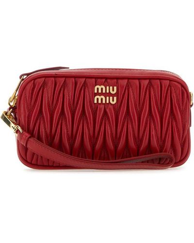 Miu Miu Clutch - Red