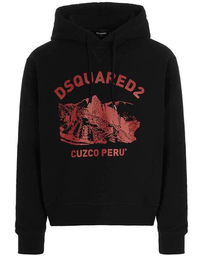 DSquared² 'cuzco' Hoodie - Black