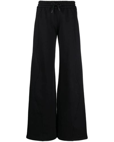 Off-White c/o Virgil Abloh Piping-detail Cotton Track Trousers - Black