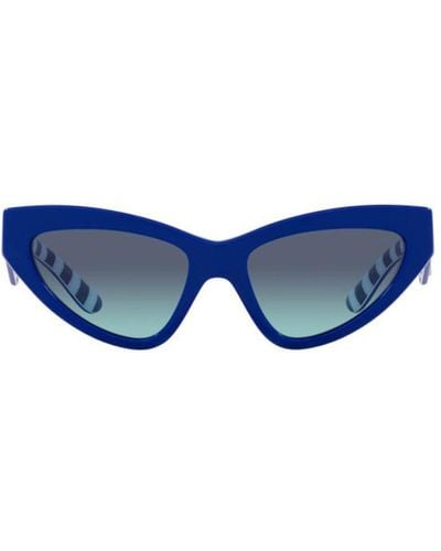 Dolce & Gabbana Dg4439 Dg Crossed Sunglasses - Blue
