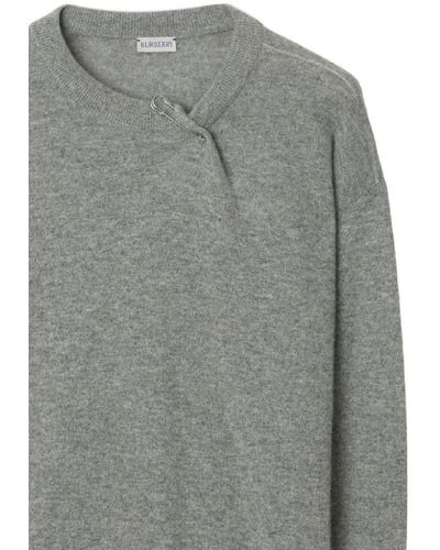 Burberry Sweaters - Gray