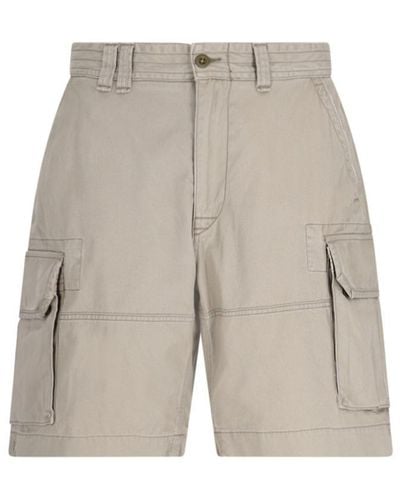 Polo Ralph Lauren Cargo Shorts - White