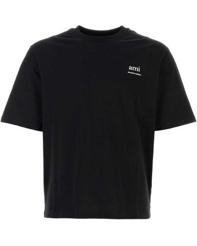 Ami Paris Ami T-Shirt - Black