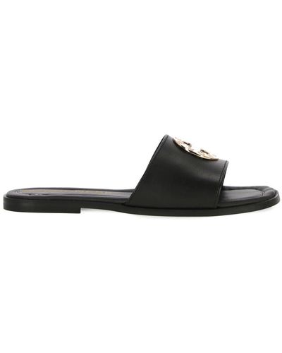 Borbonese Flat Shoes - Black