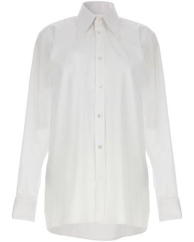 Maison Margiela Long Shirt Shirt, Blouse - White