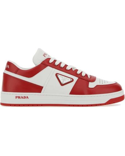 Prada Downtown Trainers - Red
