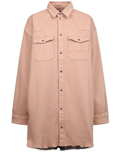 7 For All Mankind Oversize Shirt - Pink