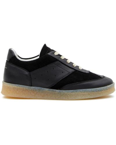 MM6 by Maison Martin Margiela 6 Court Low-top Sneakers - Black