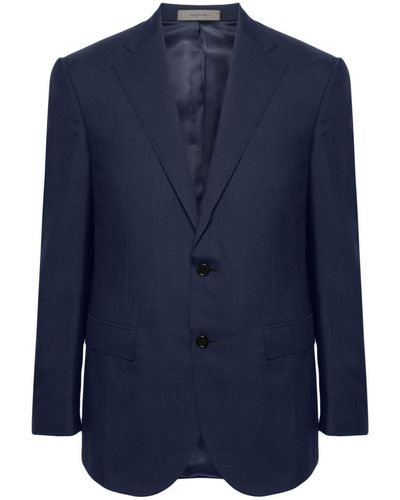 Corneliani Dart Detail Suit - Blue