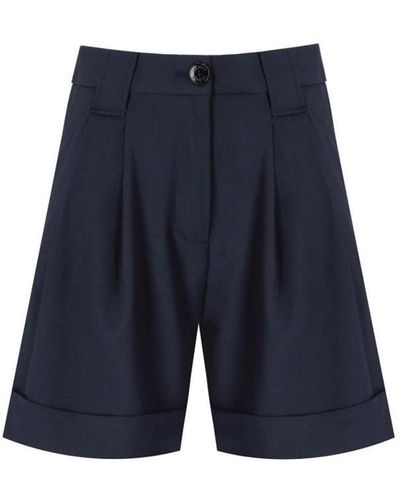 Ganni Bermuda Shorts - Blue