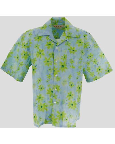 Marni Floral Shirt - Green