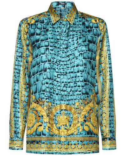 Versace Shirts for Women, Online Sale up to 70% off