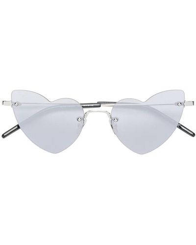 Saint Laurent Heart Sunglasses for Women - Up to 45% off | Lyst