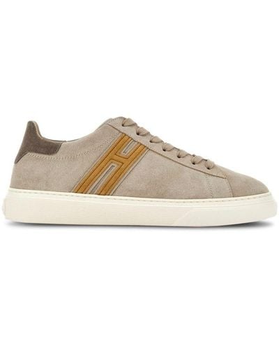 Hogan H365 Lace-up Trainers - Brown