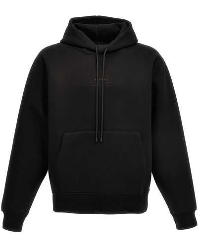 Stampd 'stacked Logo' Hoodie - Black