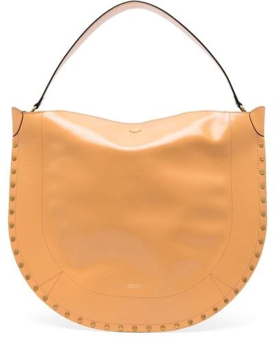Isabel Marant Oskan Soft Leather Hobo Bag - Multicolor