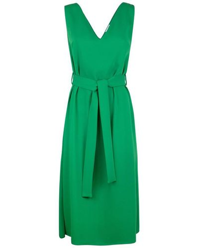 P.A.R.O.S.H. Midi Dress - Green