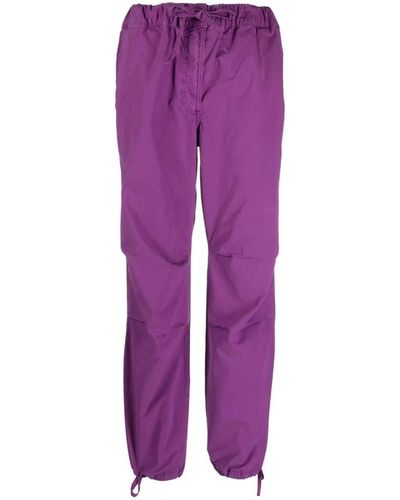 Purple Cargo pants for Women | Lyst