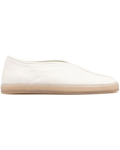 Lemaire Piped Sneakers Shoes - White