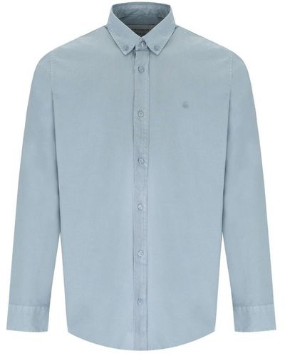 Carhartt L/s Bolton Frosted Blue Shirt