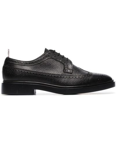 Thom Browne Rubber Sole Brogue - Black