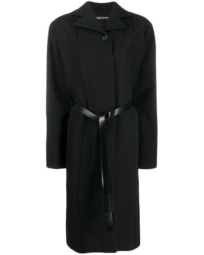 Kwaidan Editions Oversized Mens Coat Clothing - Black