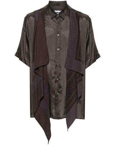 Magliano Pareon Surplus Shirt - Pattern May Change Dpending On The Size Clothing - Black